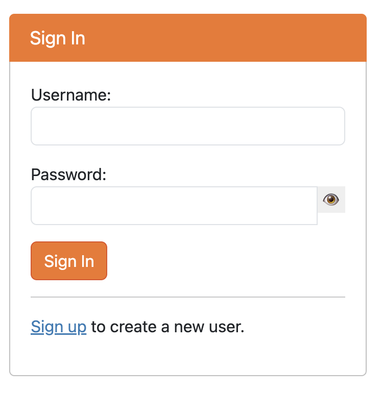 Signup step 3
